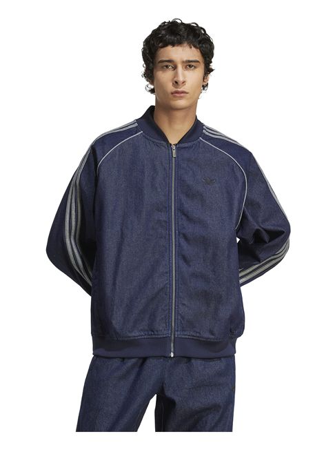 Track Top Adidas Adicolor Loose SST Denim Stone Indigo Denim Uomo ADIDAS ORIGINALS | Track | JX6461-